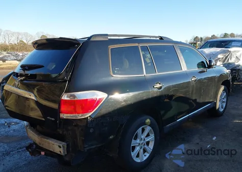 2012 Toyota Highlander Se V6 from USA, damaged, VIN 5TDBK3EH5CS155356